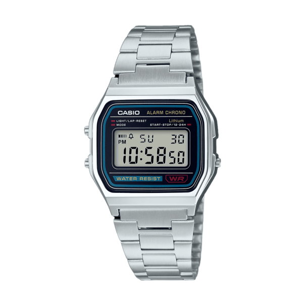 Reloj Casio Vintage A168WA-1Q Plateado