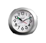Reloj Despertador Redondo Plata Steiner BB08011SL