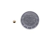 Broqueles B1001 Dormilona 2mm Oro 14k