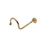 Piercing C121 Para Nariz Oro De 10k