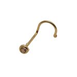 Piercing C121 Para Nariz Oro De 10k