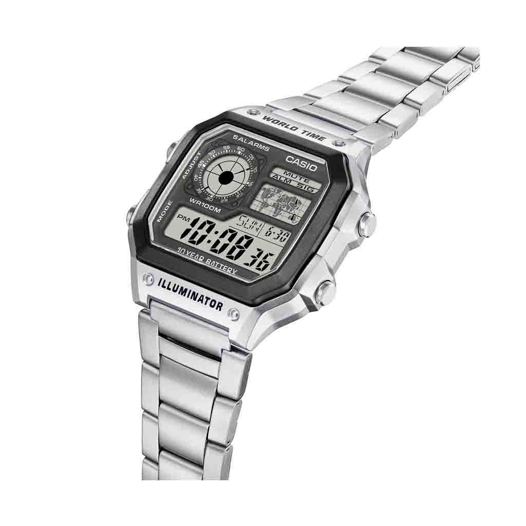 AAE-1200WHD-7AVCF-3 Reloj Casio Vintage AE-1200WHD-1AVCF - Image 3