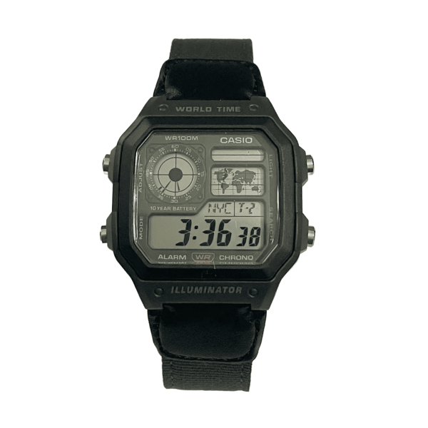 Reloj Casio Digital Negro AE-1200WHUB-3AVCF