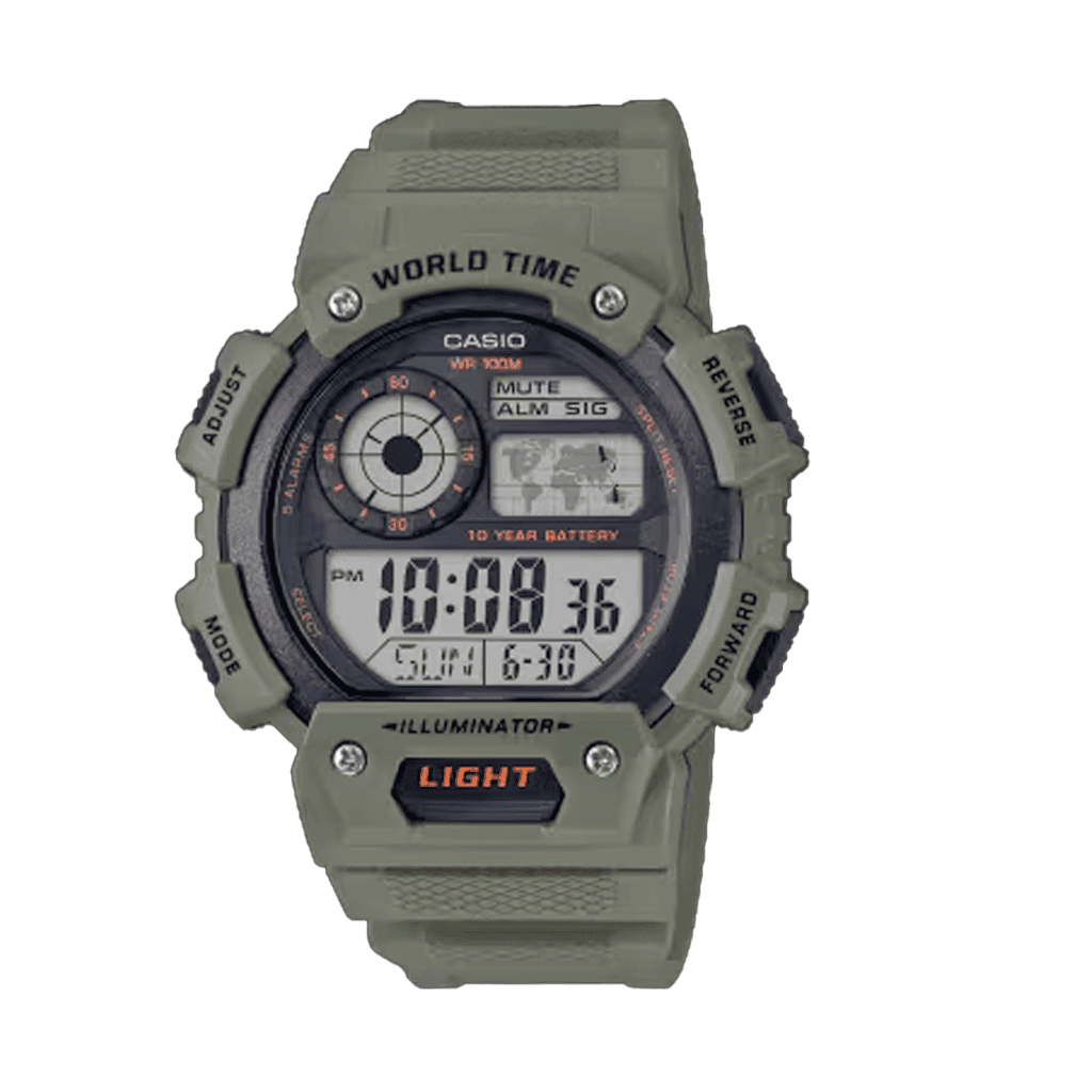 AE-1400WH-3AVCF 1 Reloj Casio Digital AE-1400WH-3AVCF