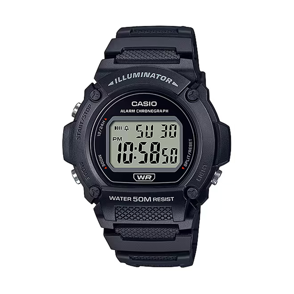W-219h-1avcf Reloj Casio Classic W-219H-1AVCF - Digital, Negro, - Image 1
