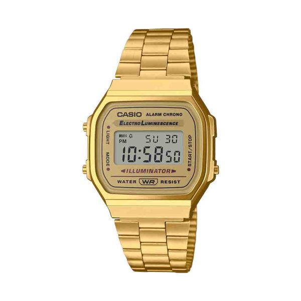 Reloj Casio Vintage A168WG-9VT Dorado