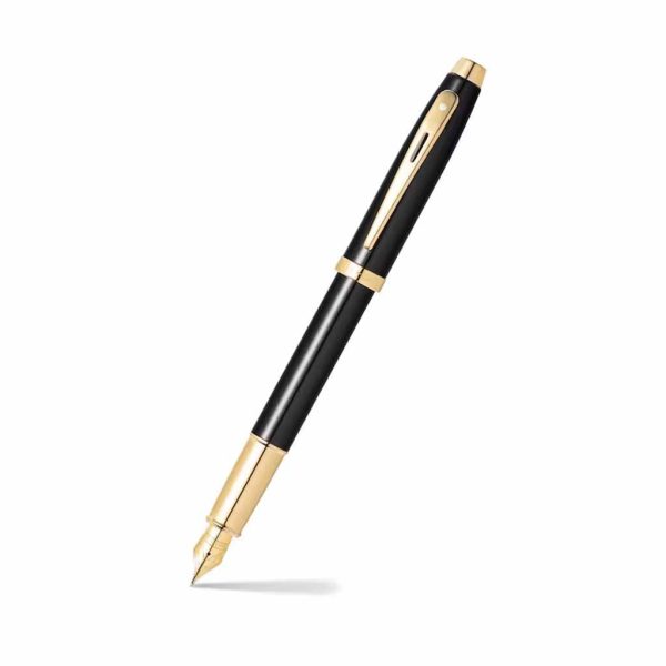 Pluma Fuente Sheaffer E0932253 Negro/Gold Pto Med