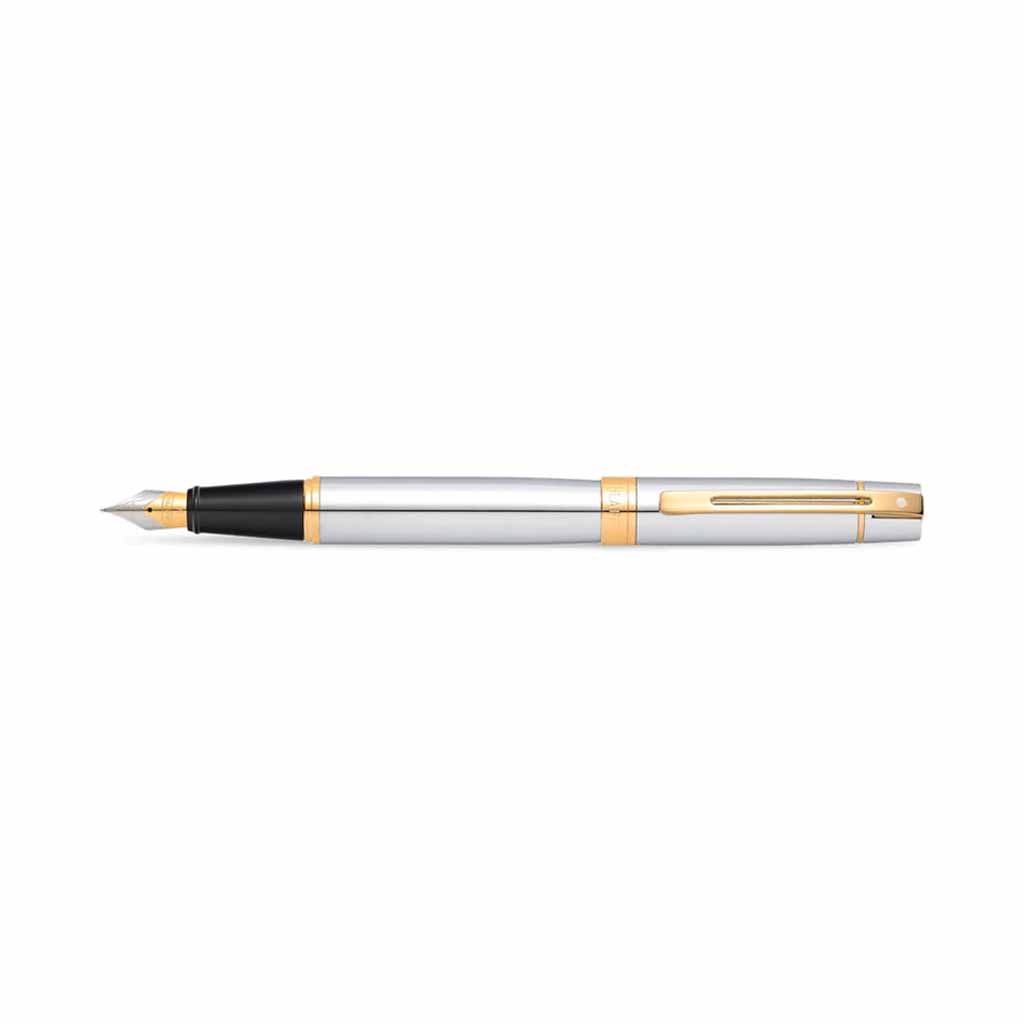 E0934253-3 Pluma Fuente Sheaffer E0934243 Cromo con Detalles Dorados (F) - Image 6