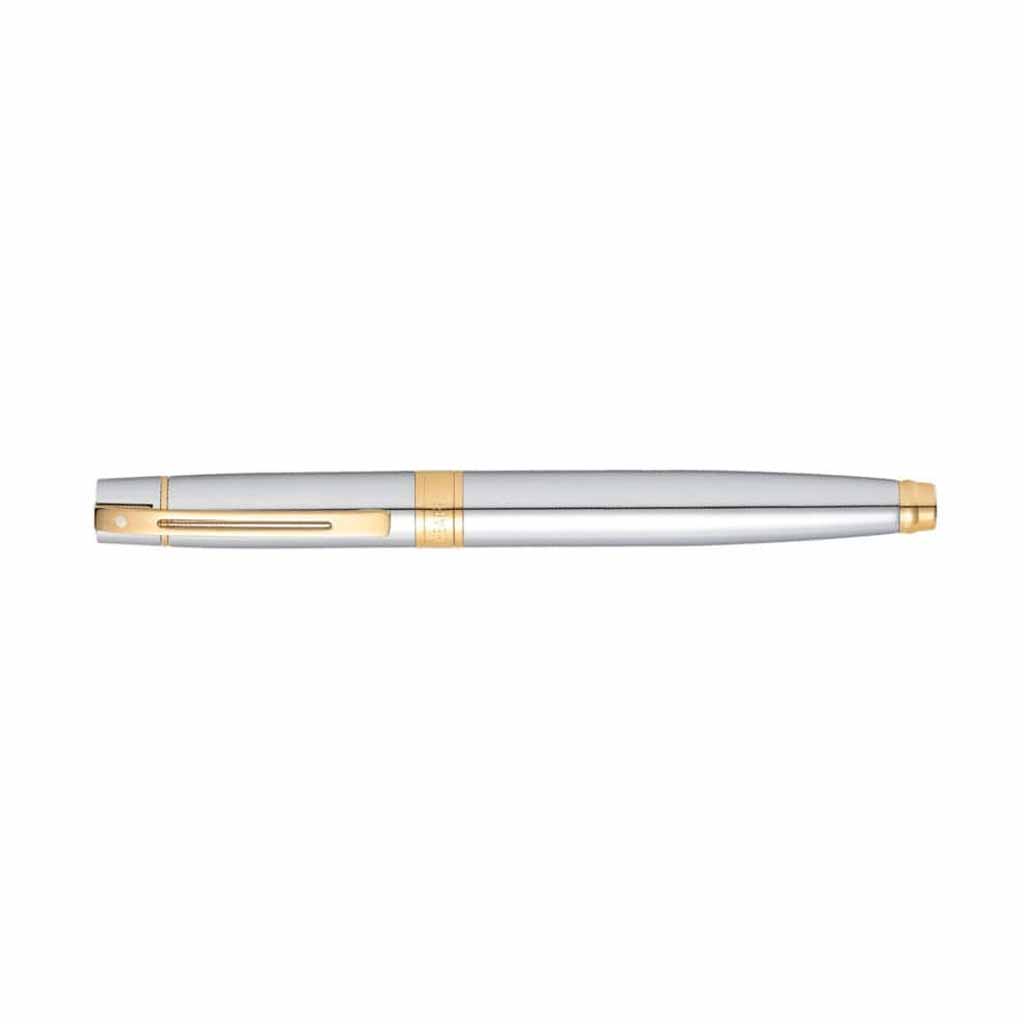 E0934253-5 Pluma Fuente Sheaffer E0934243 Cromo con Detalles Dorados (F) - Image 4