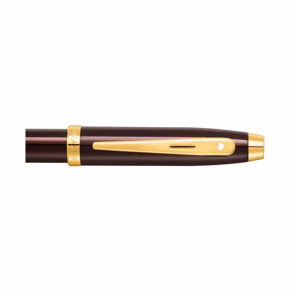 E0937053-4 Pluma Fuente Sheaffer E0937053 Marrón y Dorado (M) - Image 4