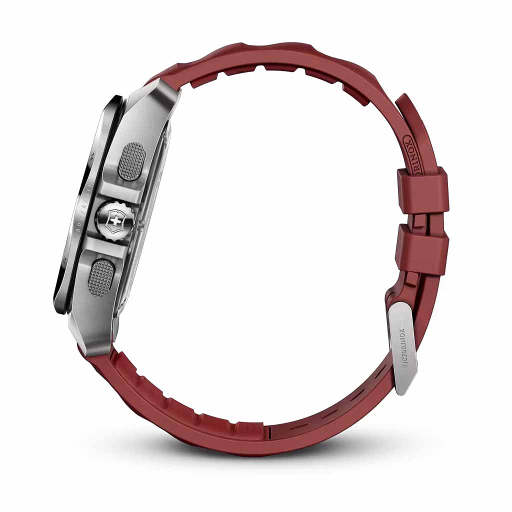 241986-4 Reloj Victorinox I.N.O.X. Chrono Rojo Correa de Caucho - Image 3