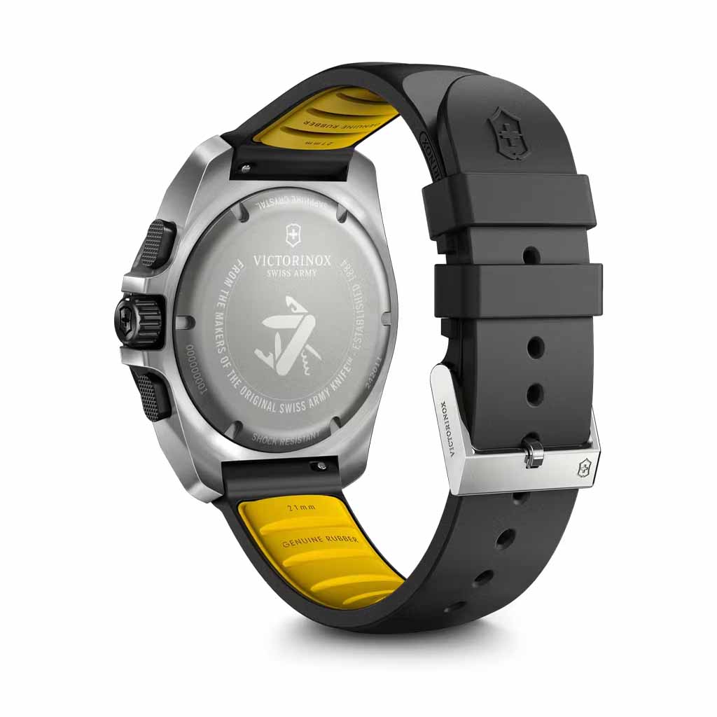 242011-3 Reloj Victorinox I.N.O.X. Chrono Negro con Bisel de Carbono - Image 4