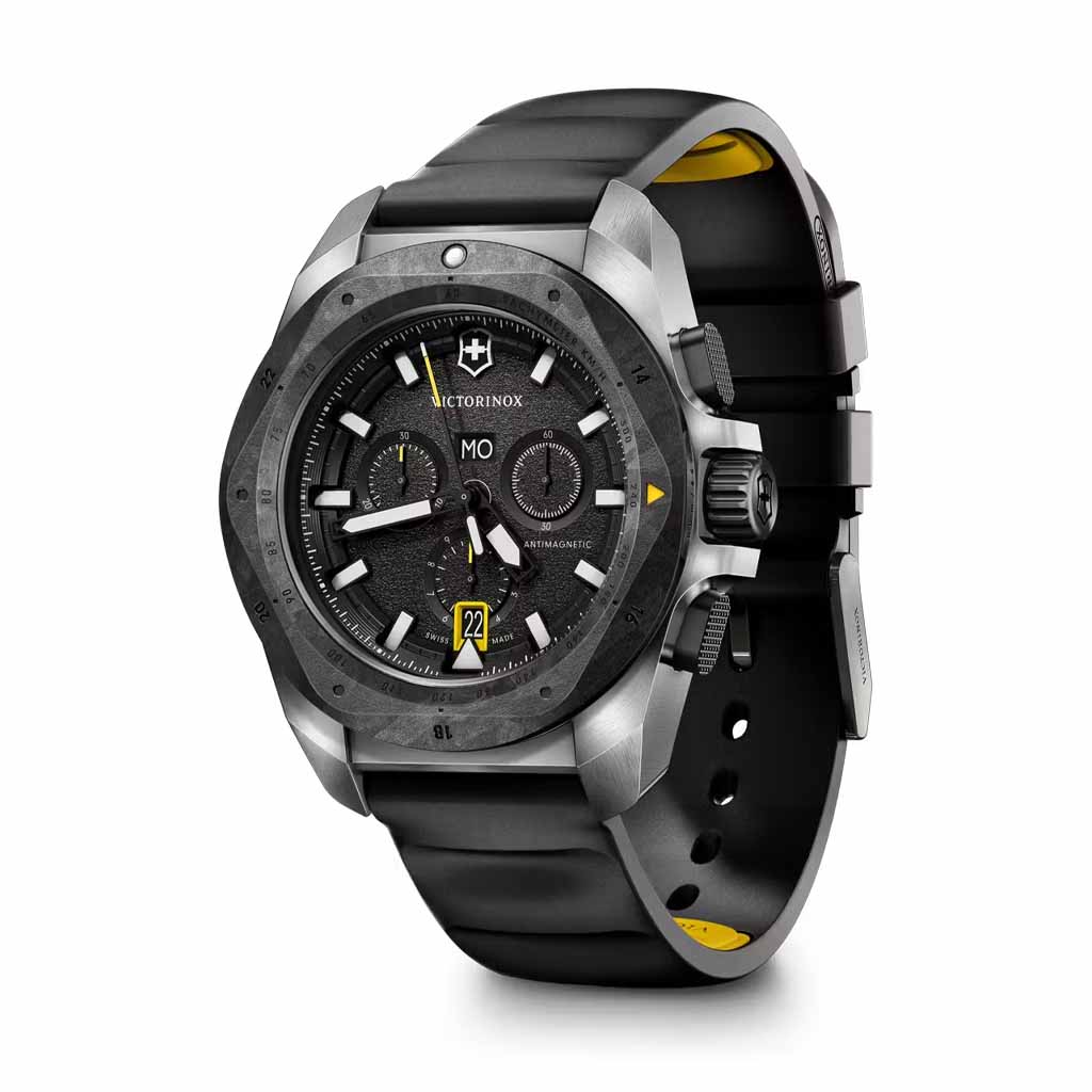 242011-5 Reloj Victorinox I.N.O.X. Chrono Negro con Bisel de Carbono - Image 2