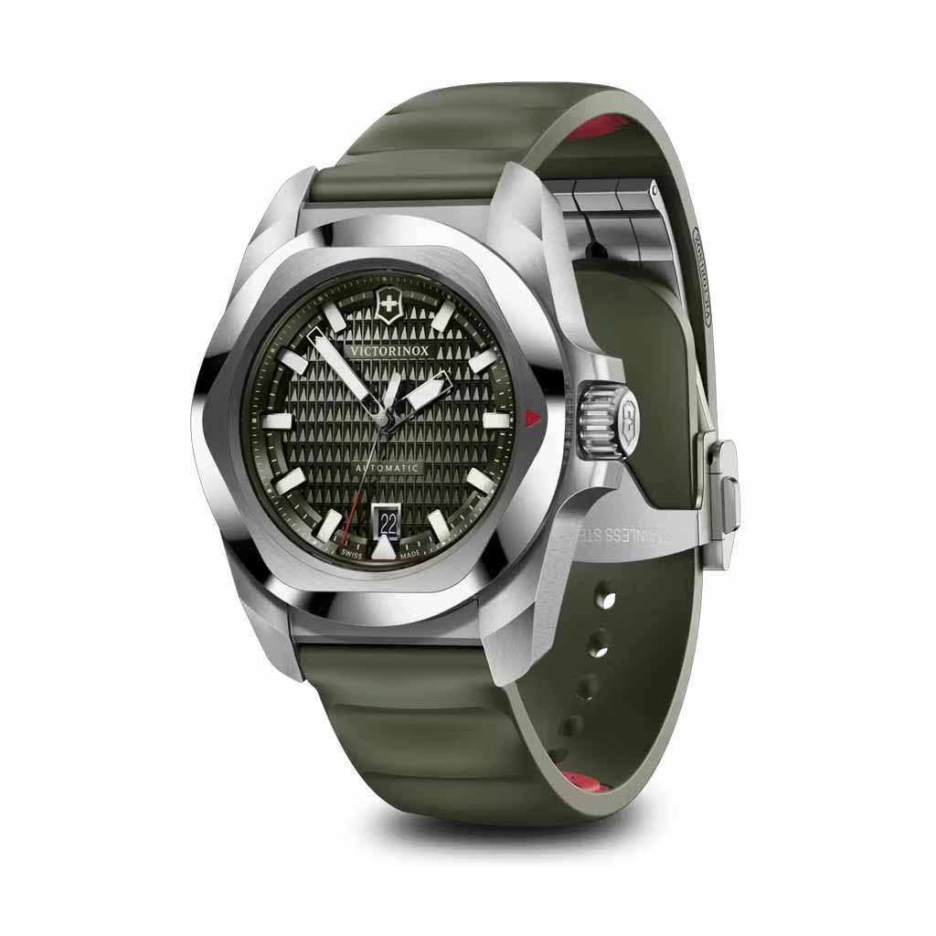 242017.1-5 Set Reloj Victorinox I.N.O.X. Automatic Verde con Navaja - Image 3