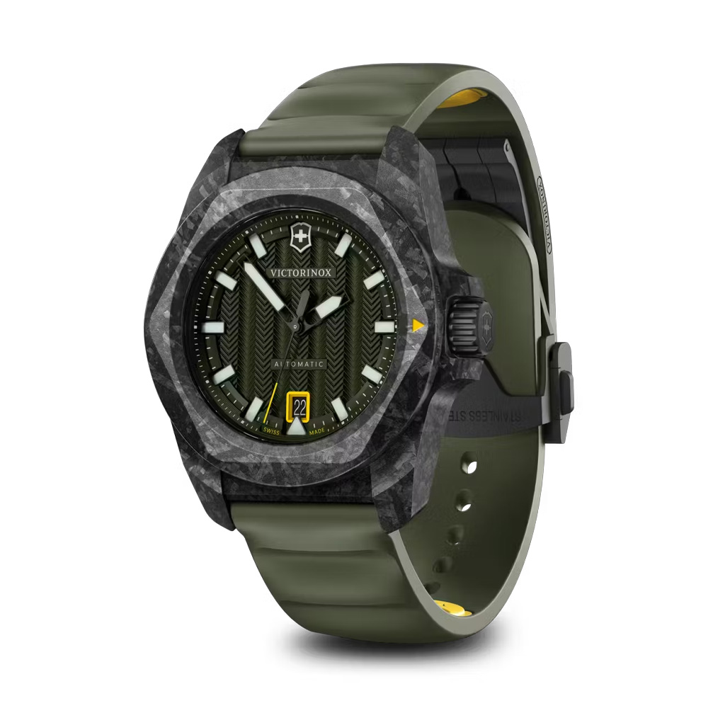 242021.1-8 Set Reloj Victorinox I.N.O.X. Automatic Verde y Navaja de Bolsillo - Image 3