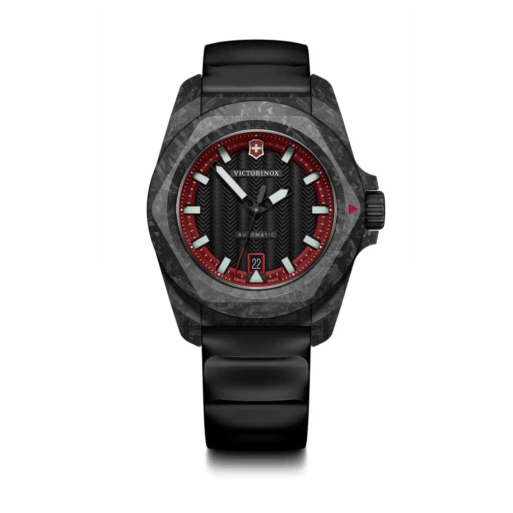 242024.1-4 Set Reloj Victorinox I.N.O.X. Automatic Rojo y Navaja de Bolsillo - Image 2