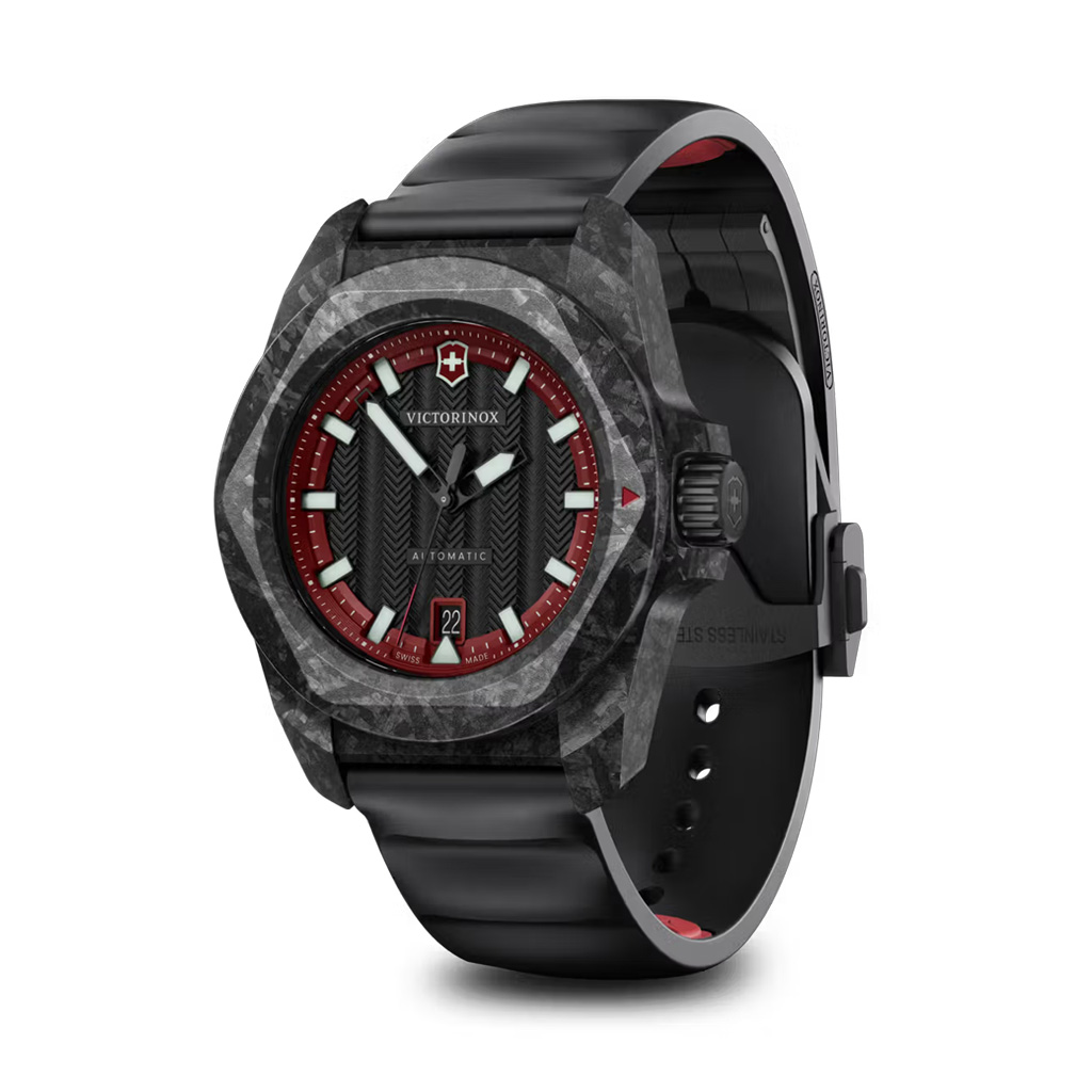 242024.1-8 Set Reloj Victorinox I.N.O.X. Automatic Rojo y Navaja de Bolsillo - Image 3