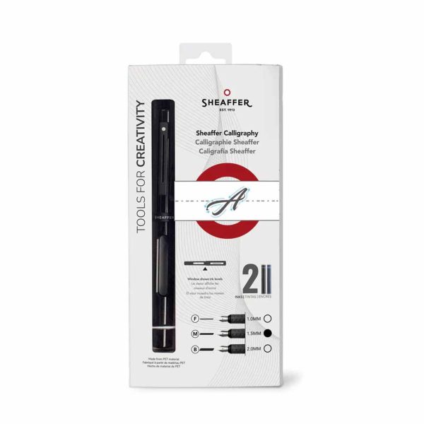 Pluma de Caligrafía Sheaffer 93401 Negro (M / 1.5mm)