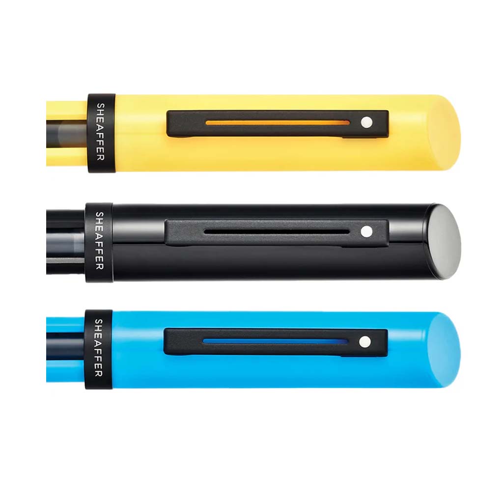 93404-2 Mini Kit Sheaffer 93404 con 3 Plumas (Negro, Amarillo, Azul) - Image 6