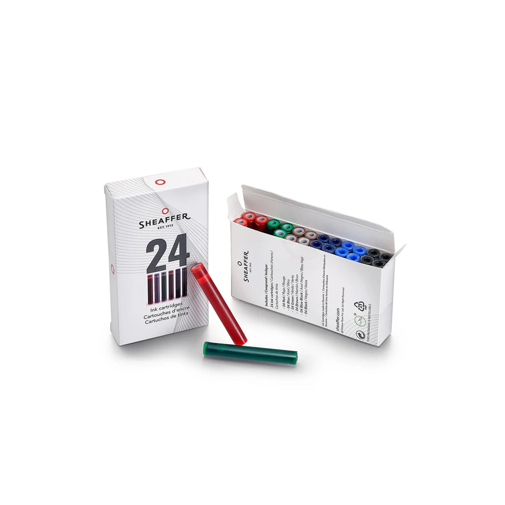 93404-7 Mini Kit Sheaffer 93404 con 3 Plumas (Negro, Amarillo, Azul) - Image 8