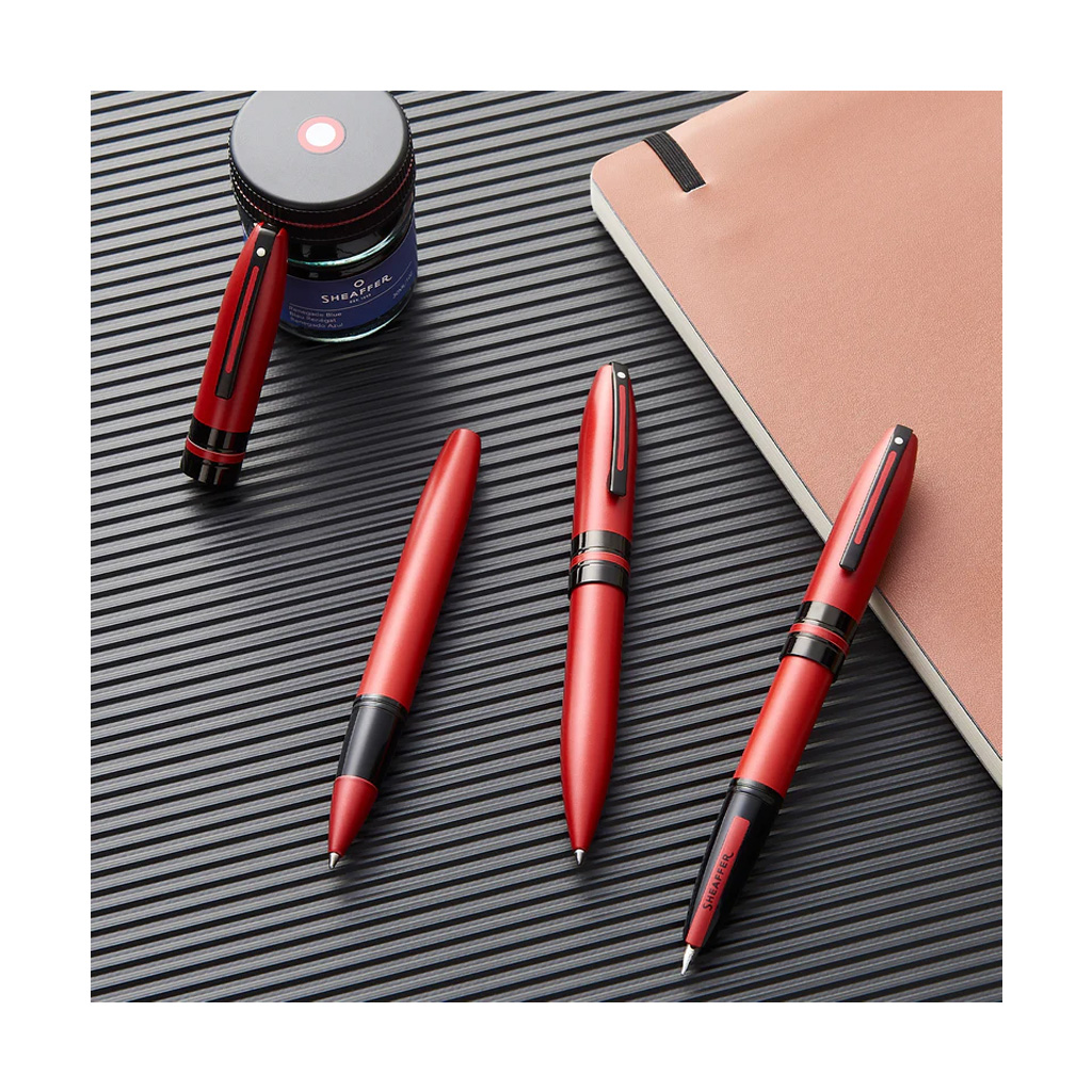 E0911143-7 Pluma Fuente Sheaffer E0911143 Icon Rojo y Negro (F) - Image 8