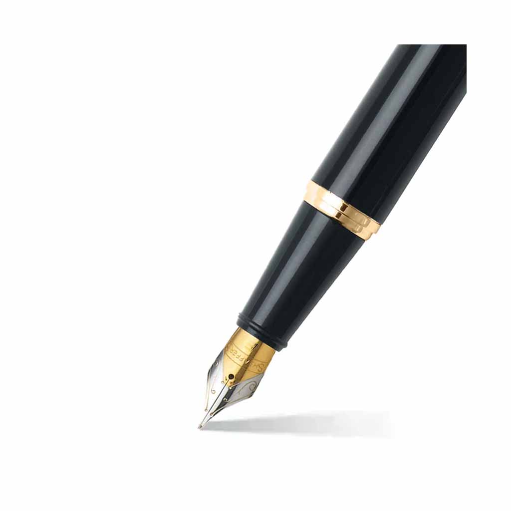 E6932551-4 Set Sheaffer Pluma Fuente y Rollerball Negro/dorado E6932551 - Image 5