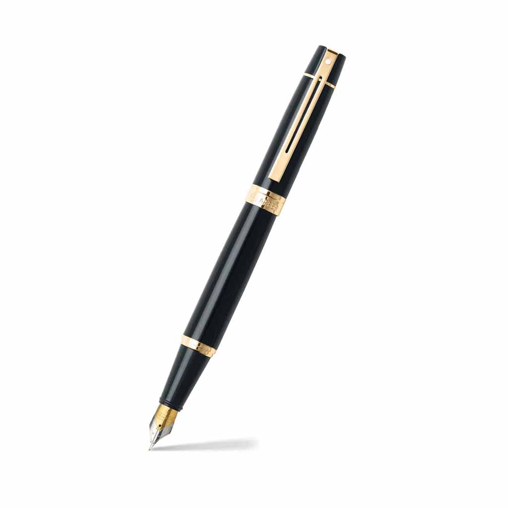 E6932551-5 Set Sheaffer Pluma Fuente y Rollerball Negro/dorado E6932551 - Image 4