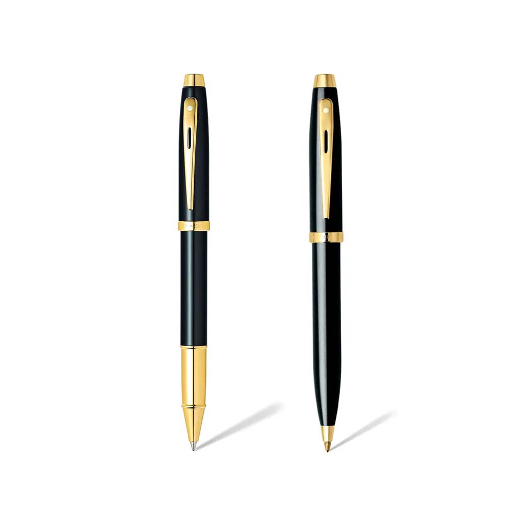 E7932251-2 Set Sheaffer Pluma Fuente y Bolígrafo Negro Laca GT E7932251 - Image 2