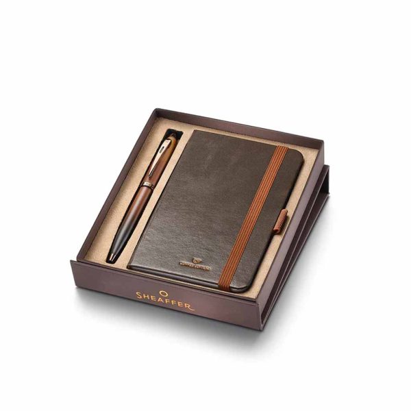 Set Sheaffer Bolígrafo y Libreta Coffee Edition G2937451-4 COF