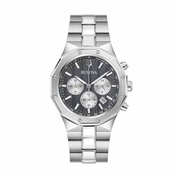 Reloj Bulova Caballero Prestige Bisel Octagonal Esfera Texturizada