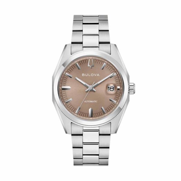 Reloj Bulova Classic Automático Esfera Tono Café