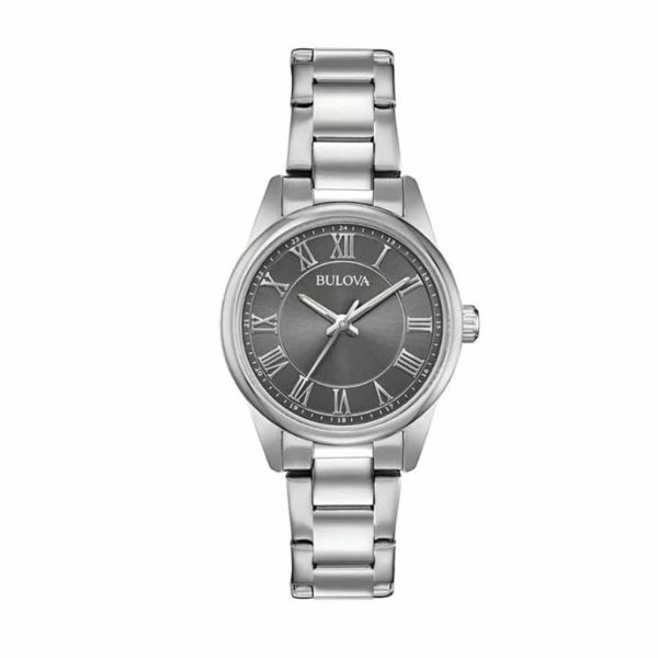 Reloj Bulova Classic para Dama Esfera Gris