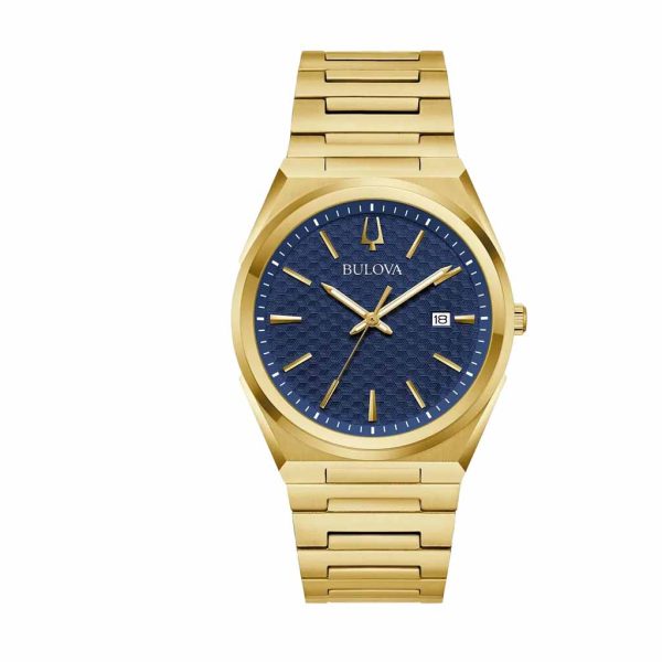 Reloj Bulova Caballero Classic Esfera Azul Texturizada