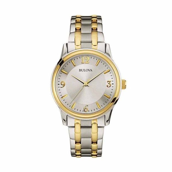 Reloj Bulova Corporate para Hombre Detalles Dorados