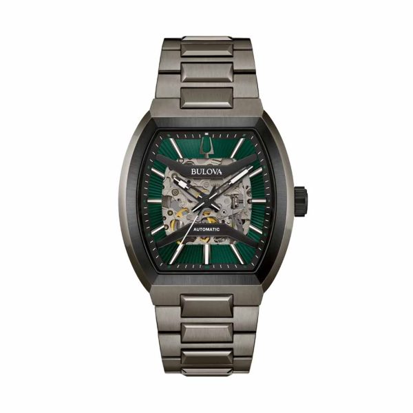 Reloj Bulova Modern Automatic Gris Gunmetal