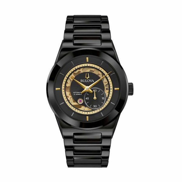 Reloj Bulova Modern Millennia para Hombre Negro Cerámica
